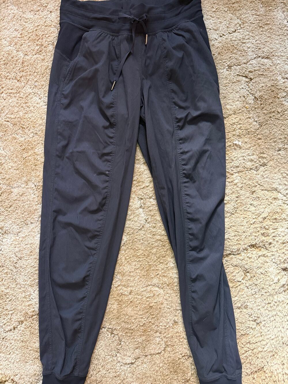 Lululemon Dance Studio Jogger Black Size 6 Swift Drawstring Pants